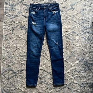 EUC American Eagle Super Hi-Rise Jegging Size 8